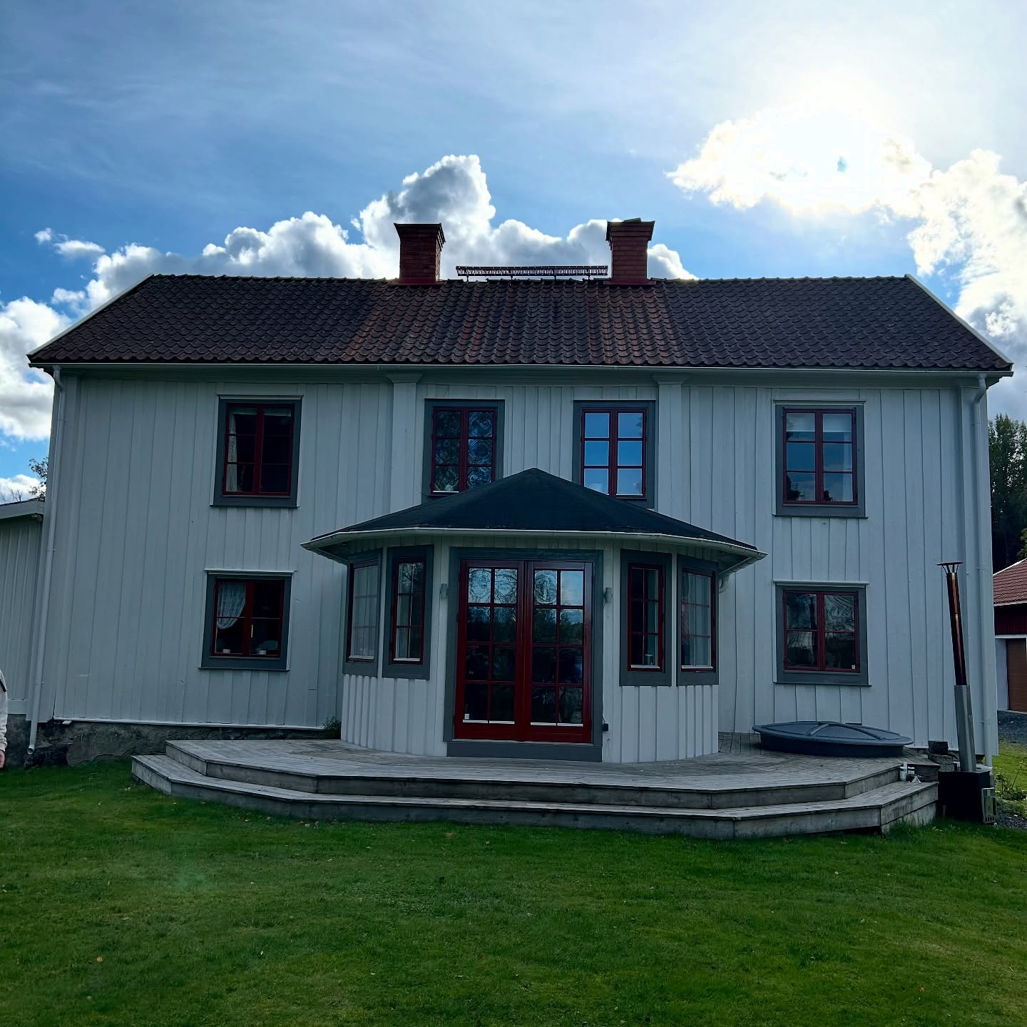 Målning med linoljefärg av gård från 1720 utanför Nora – bild 7