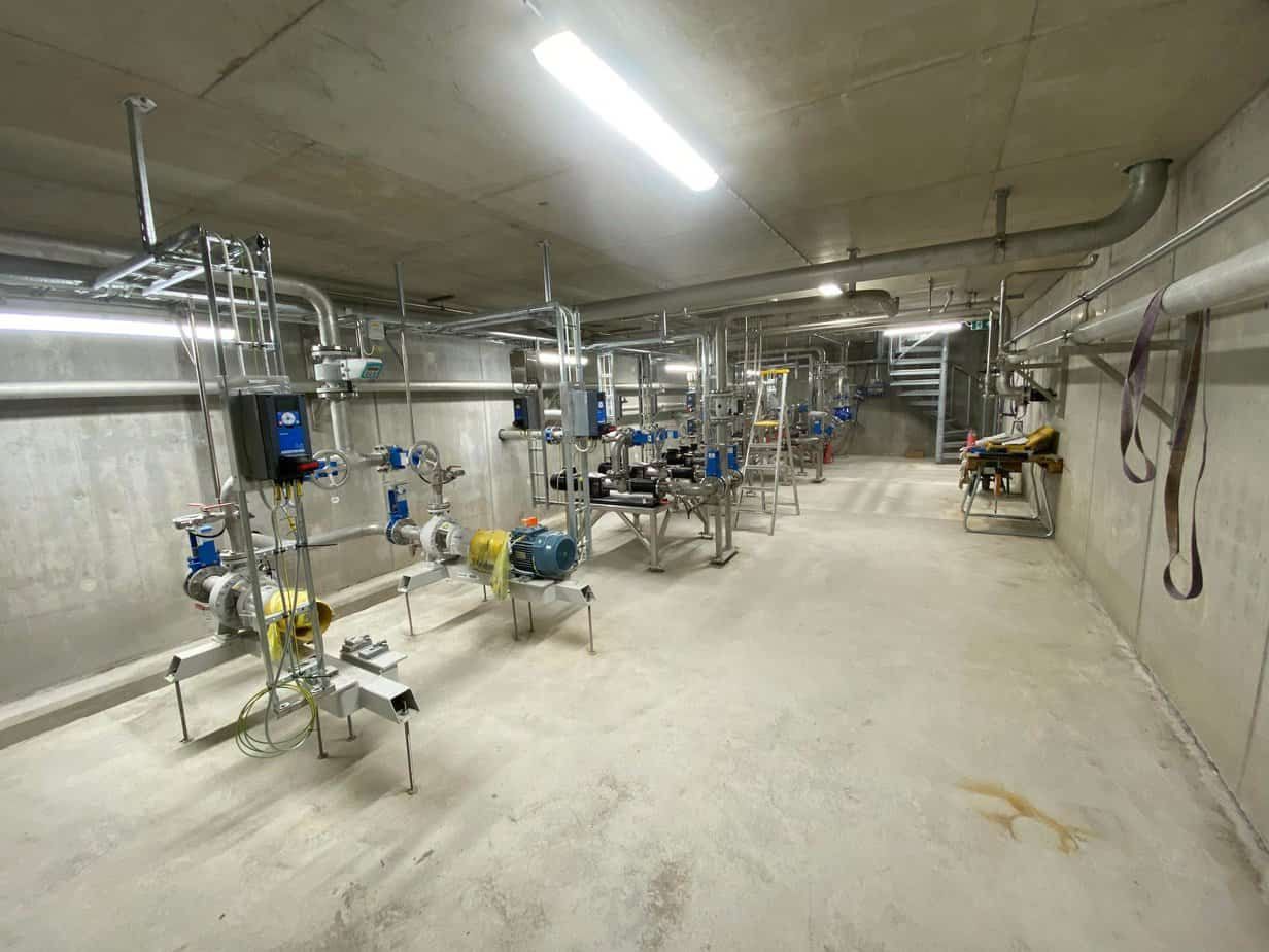 Industrimålning av reningsverket i Nora – bild 5