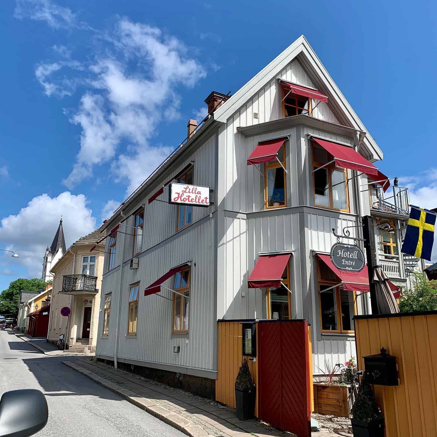 Målningsarbete på Lilla Hotellet i Nora – utfört av EBL Måleri