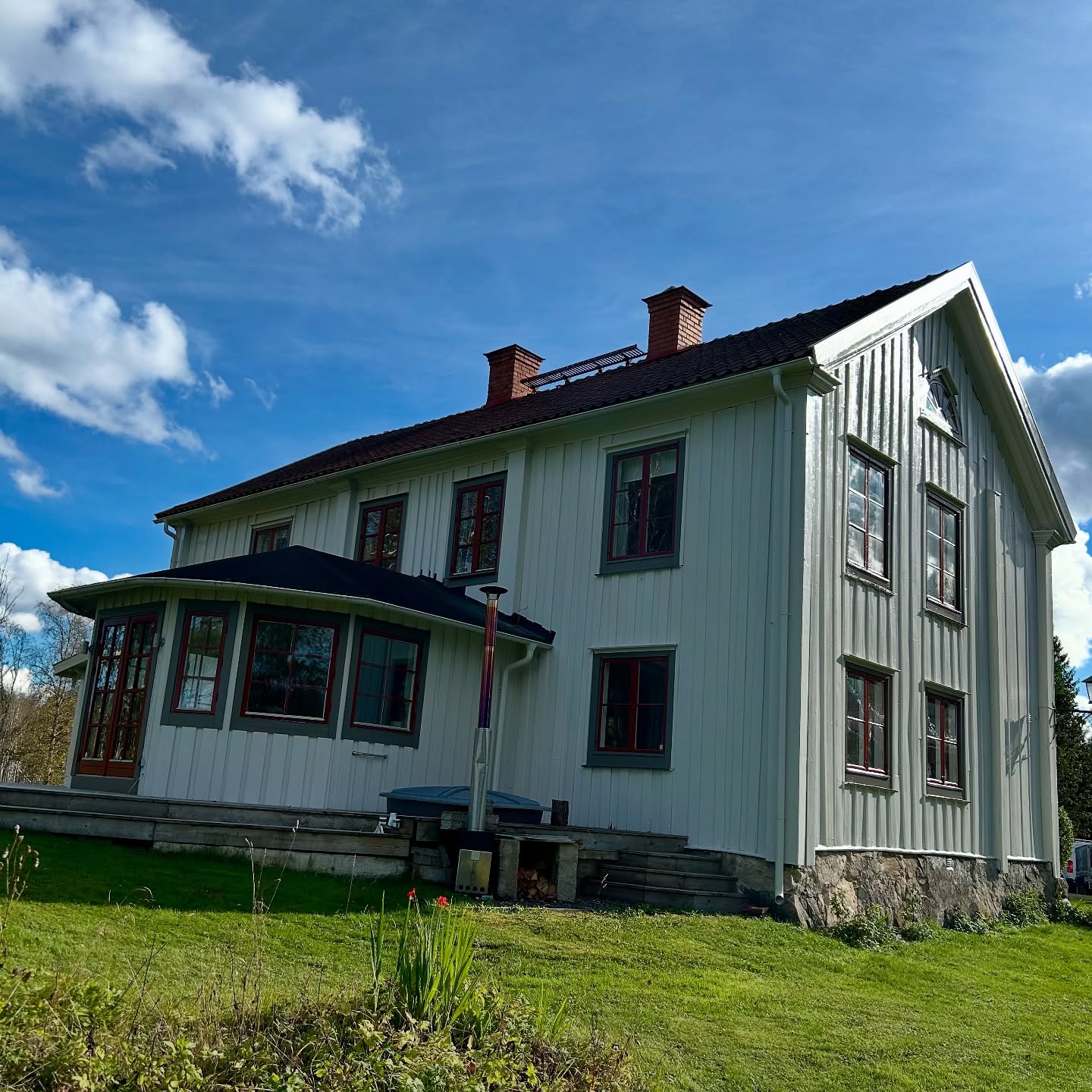 Målning med linoljefärg av gård från 1720 utanför Nora – bild 6