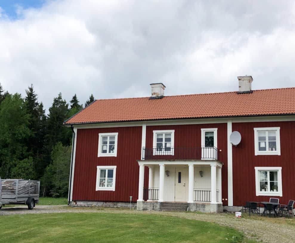 Målning av bergsmansgård i Lindesberg – bild 5