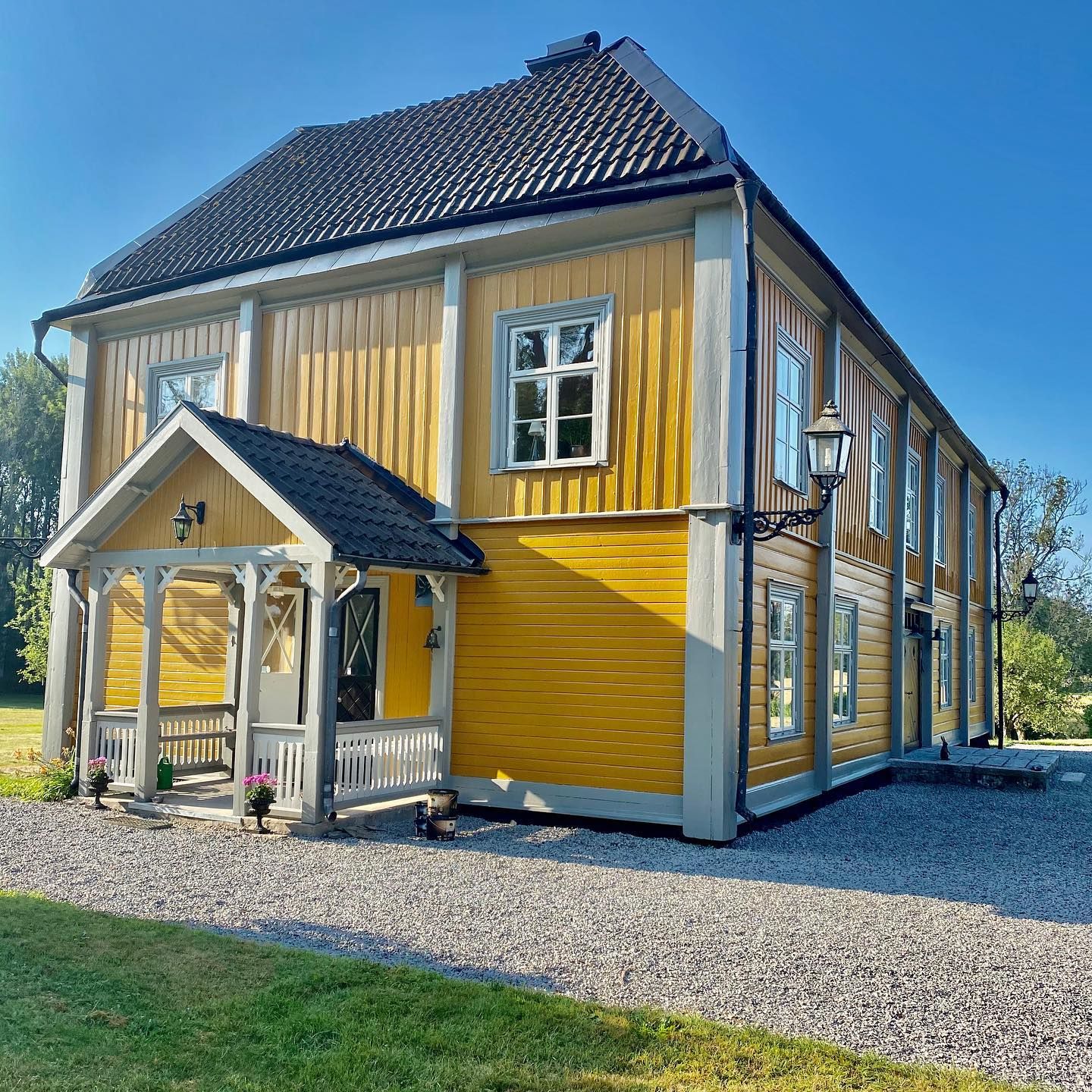 Målning av herrgård i Lindesberg – bild 2