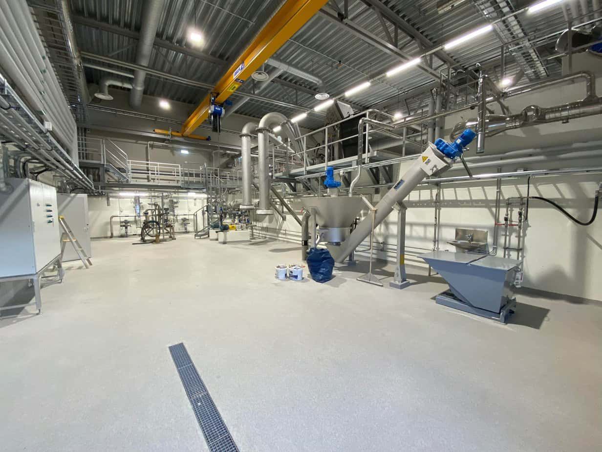 Industrimålning av reningsverket i Nora – bild 31