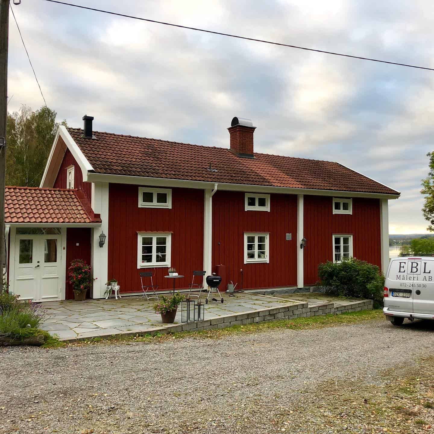 Målning med falu rödfärg – bild 5
