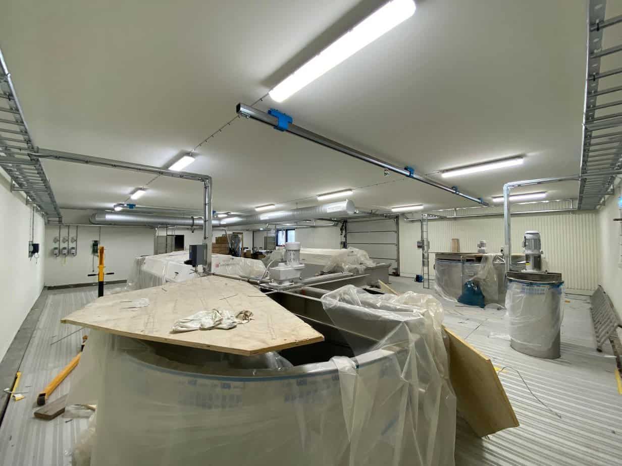 Industrimålning av reningsverket i Nora – bild 48