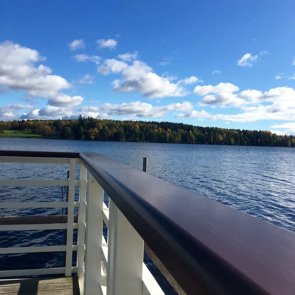 Målning av paviljongen vid Nora strandpromenad – bild 7