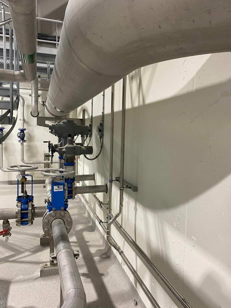 Industrimålning av reningsverket i Nora – bild 36