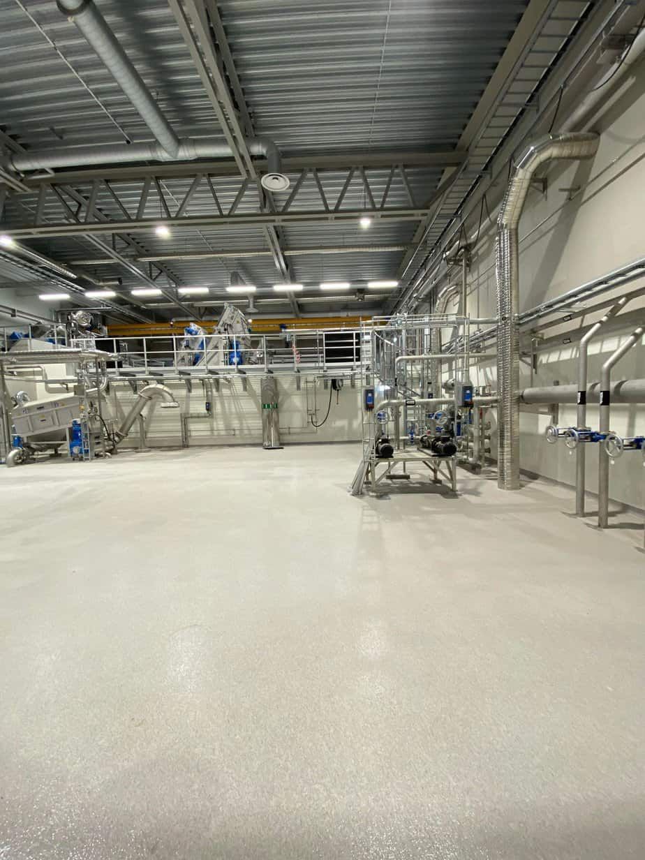 Industrimålning av reningsverket i Nora – bild 37