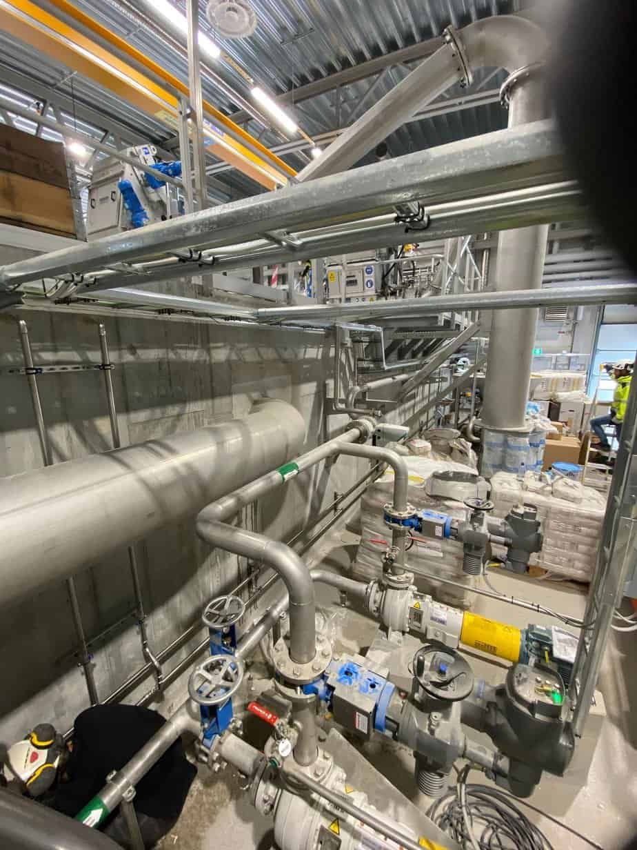 Industrimålning av reningsverket i Nora – bild 7