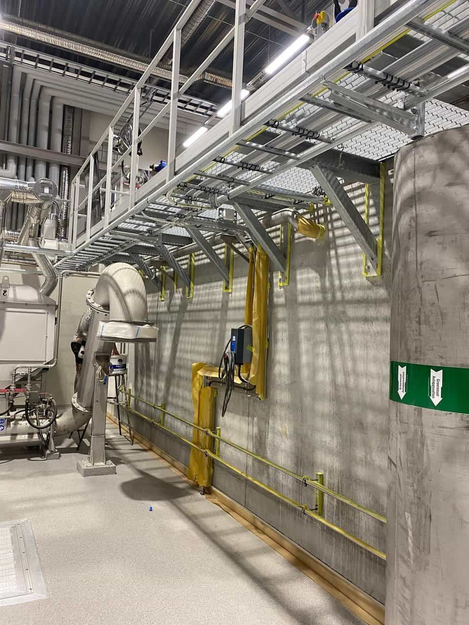 Industrimålning av reningsverket i Nora – bild 2