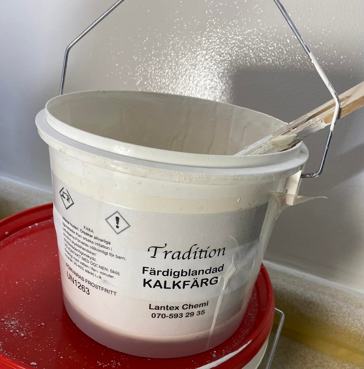 Antikvariskt måleri – utfört arbete 6